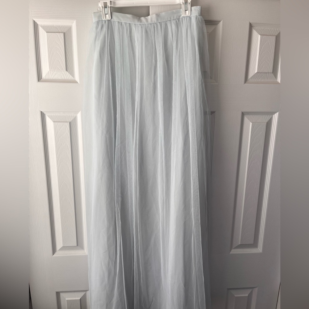 Tulle baby blue skirt